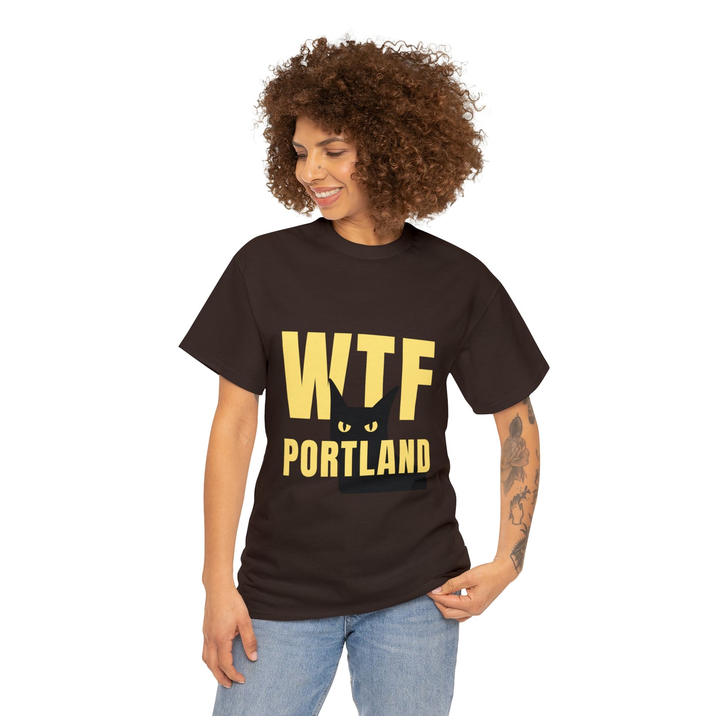 WTF PORTLAND - BLACK CAT