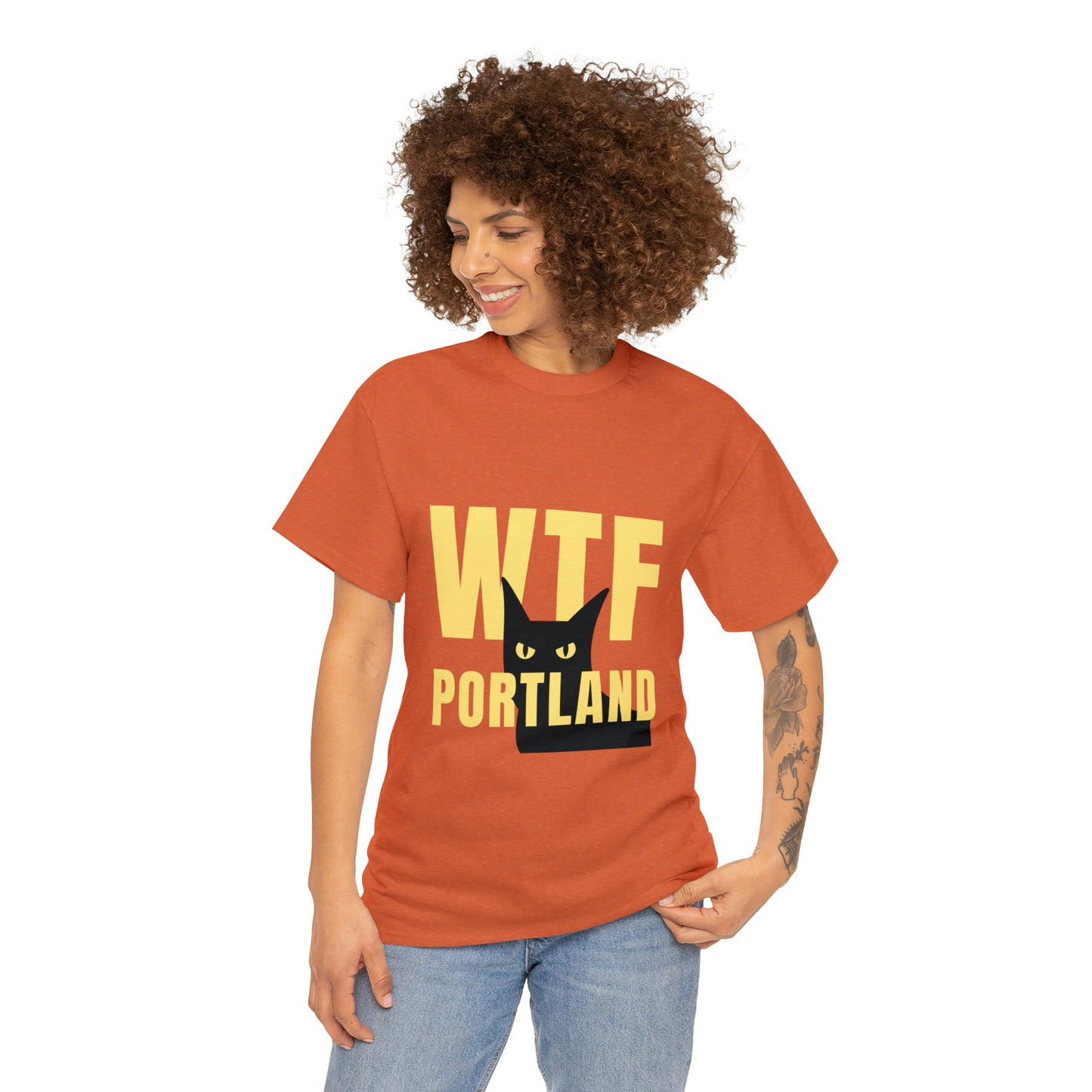 WTF PORTLAND - BLACK CAT