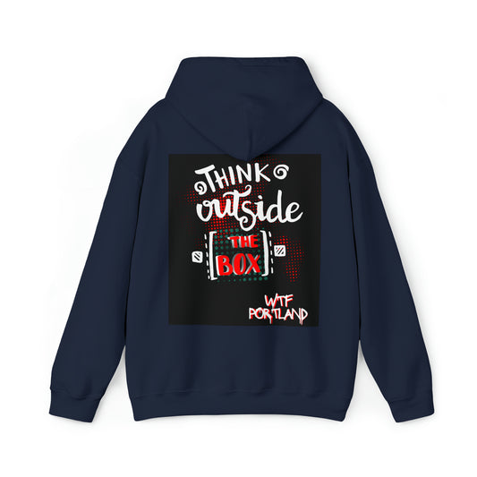 Wtf Portland 'Think Outside the Box' Hoodie
