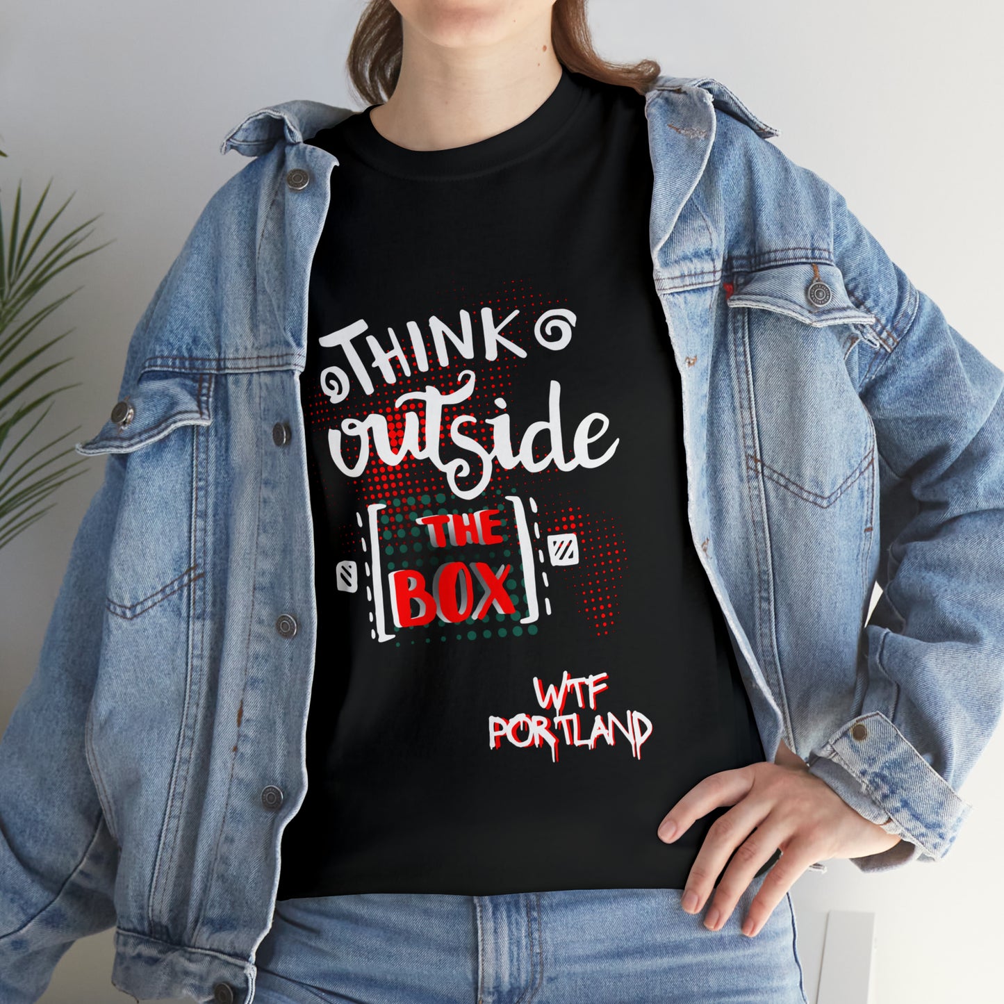 WTF PORTLAND - "Think Outside The Box" T-Shirt