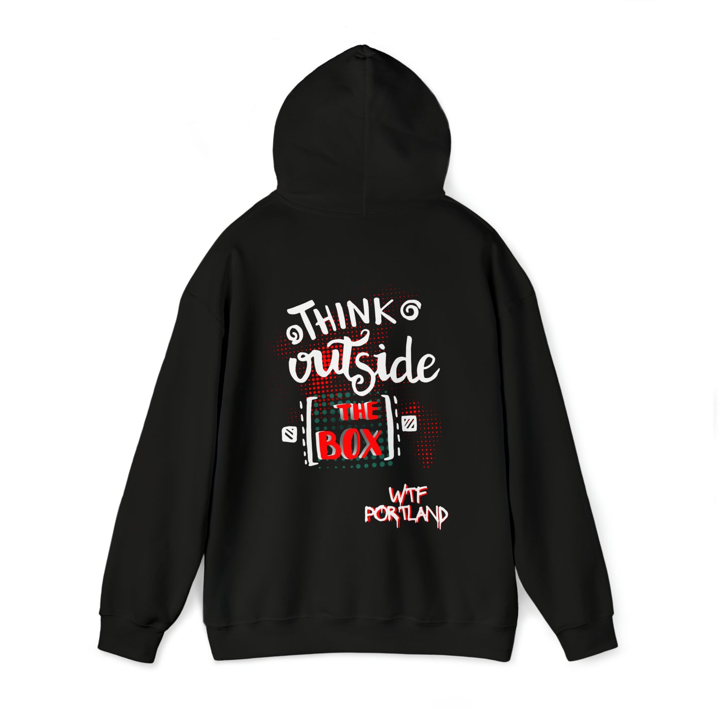 Wtf Portland 'Think Outside the Box' Hoodie