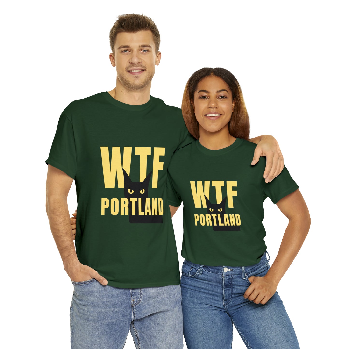 WTF PORTLAND - BLACK CAT