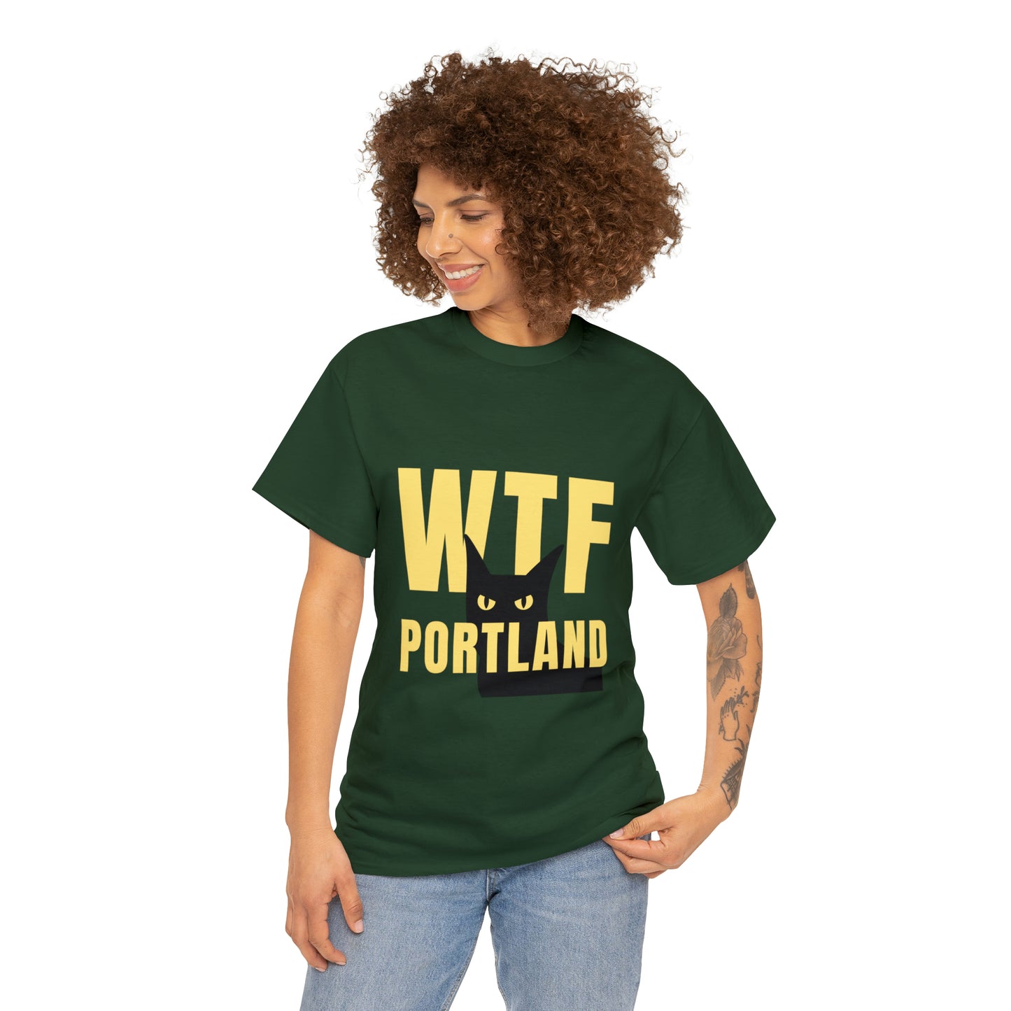 WTF PORTLAND - BLACK CAT