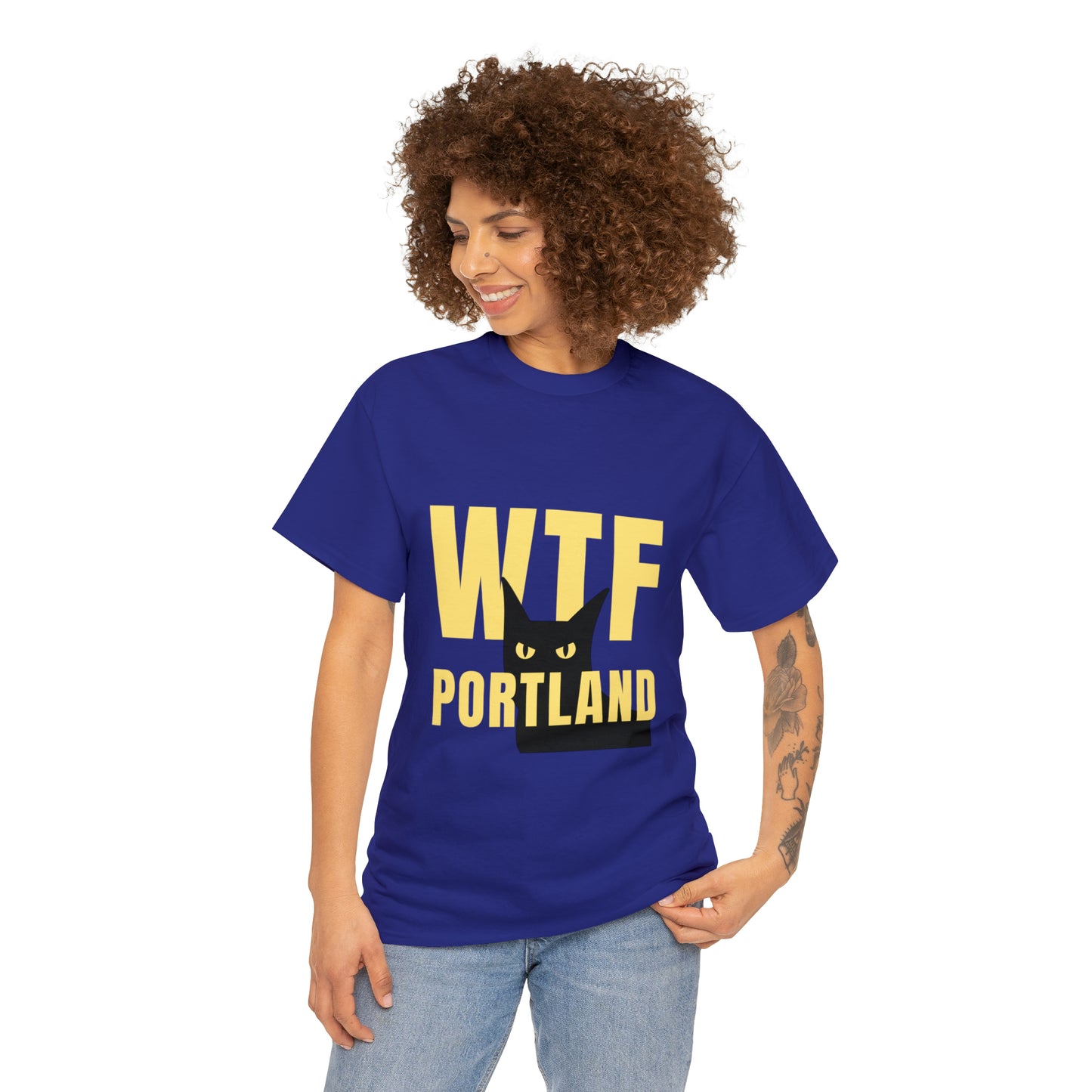 WTF PORTLAND - BLACK CAT