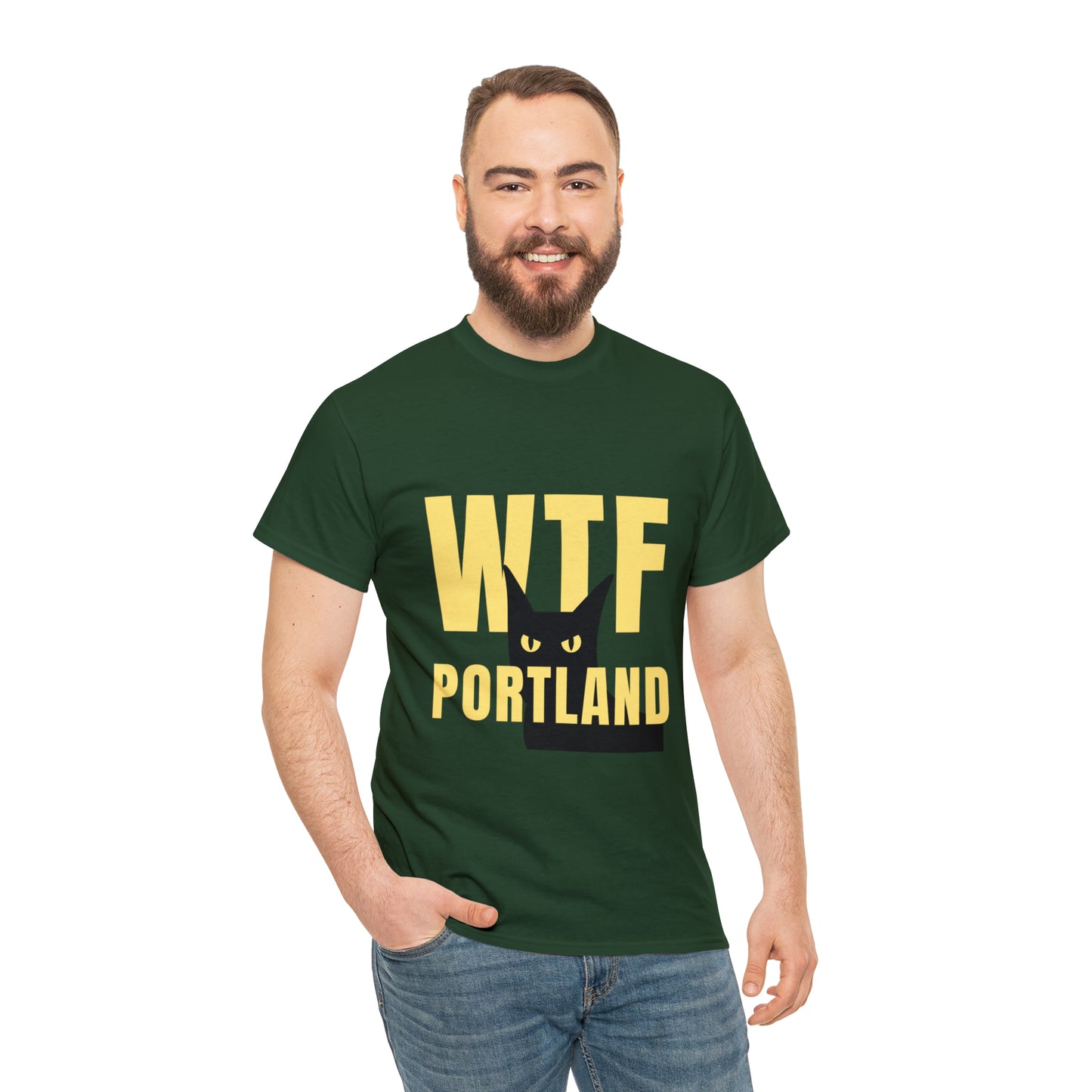 WTF PORTLAND - BLACK CAT