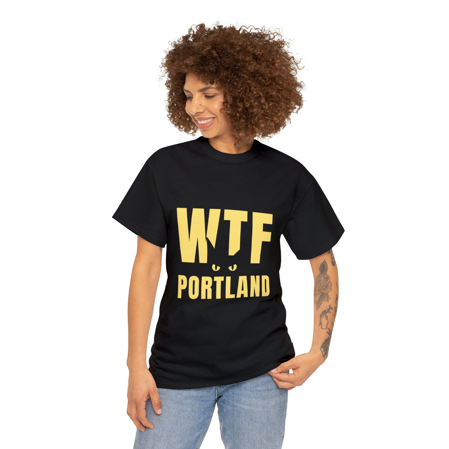WTF PORTLAND - BLACK CAT