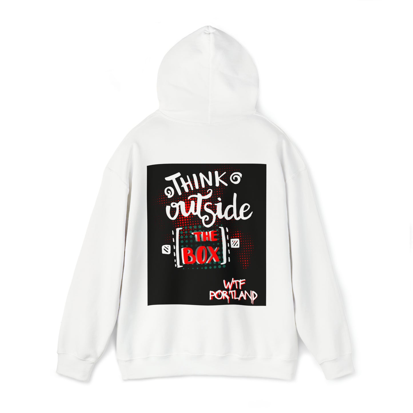 Wtf Portland 'Think Outside the Box' Hoodie