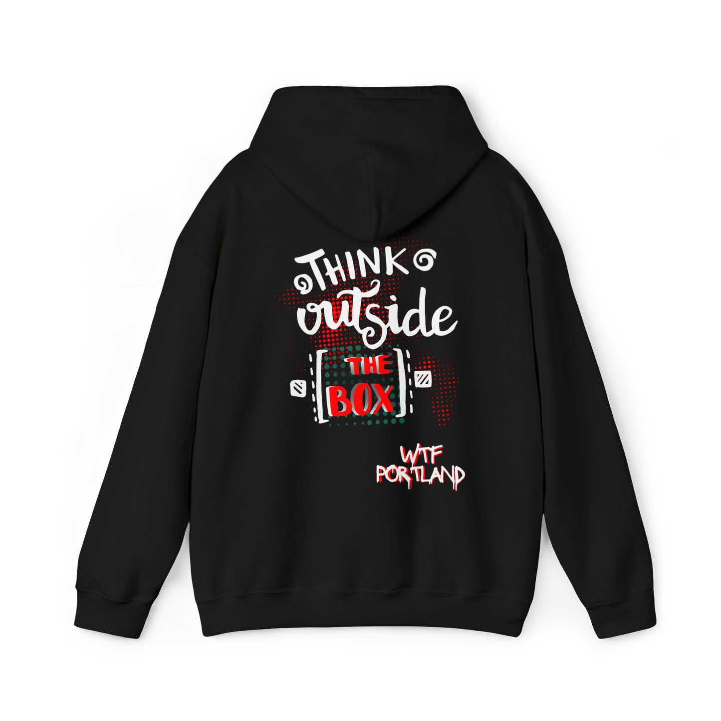 Wtf Portland 'Think Outside the Box' Hoodie