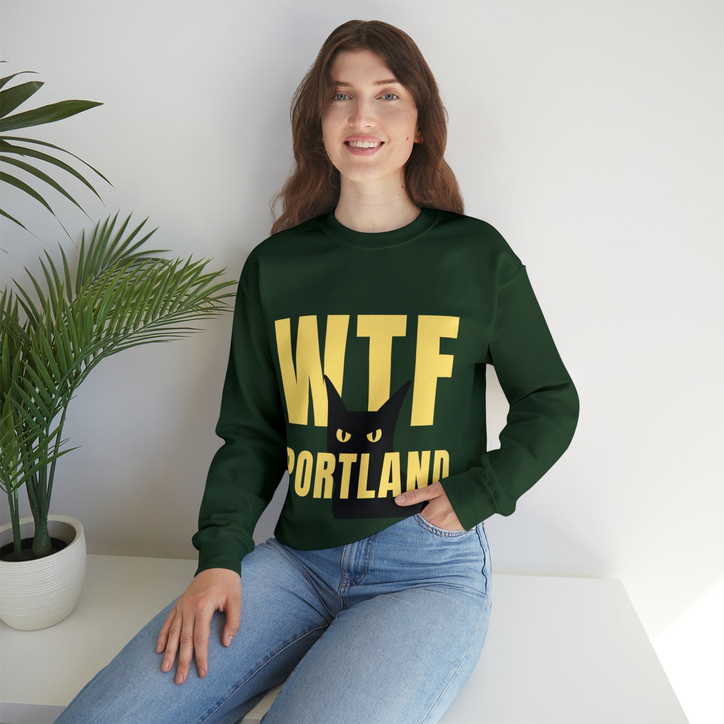 WTF PORTLAND - BLACK CAT