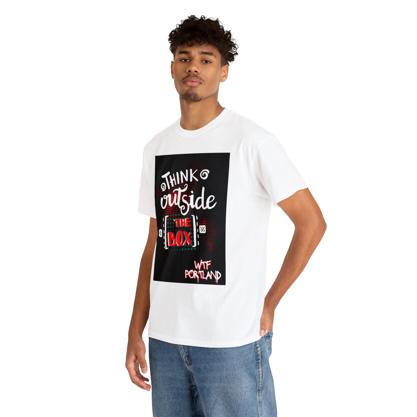 WTF PORTLAND - "Think Outside The Box" T-Shirt