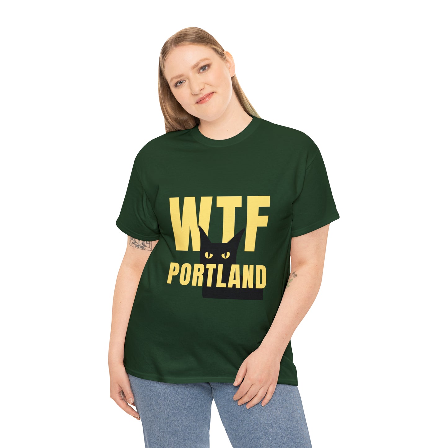 WTF PORTLAND - BLACK CAT