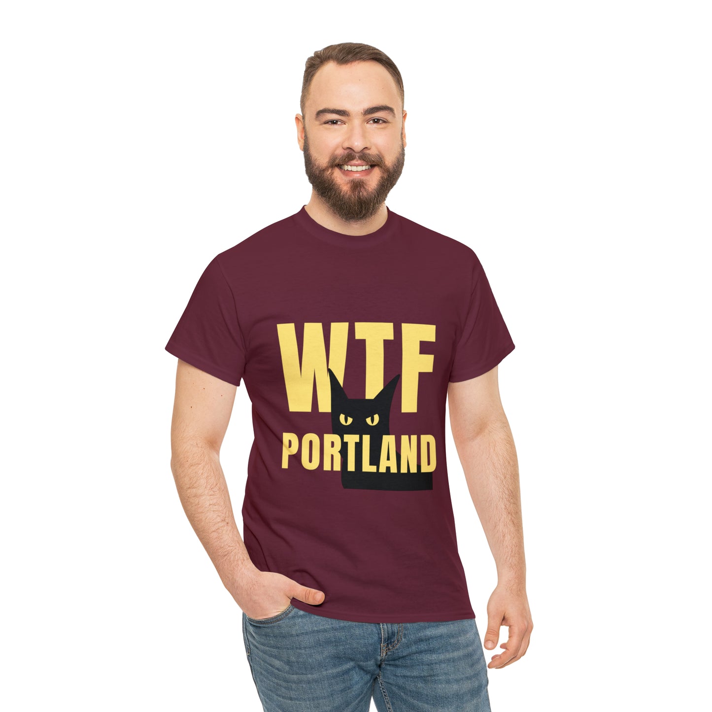 WTF PORTLAND - BLACK CAT