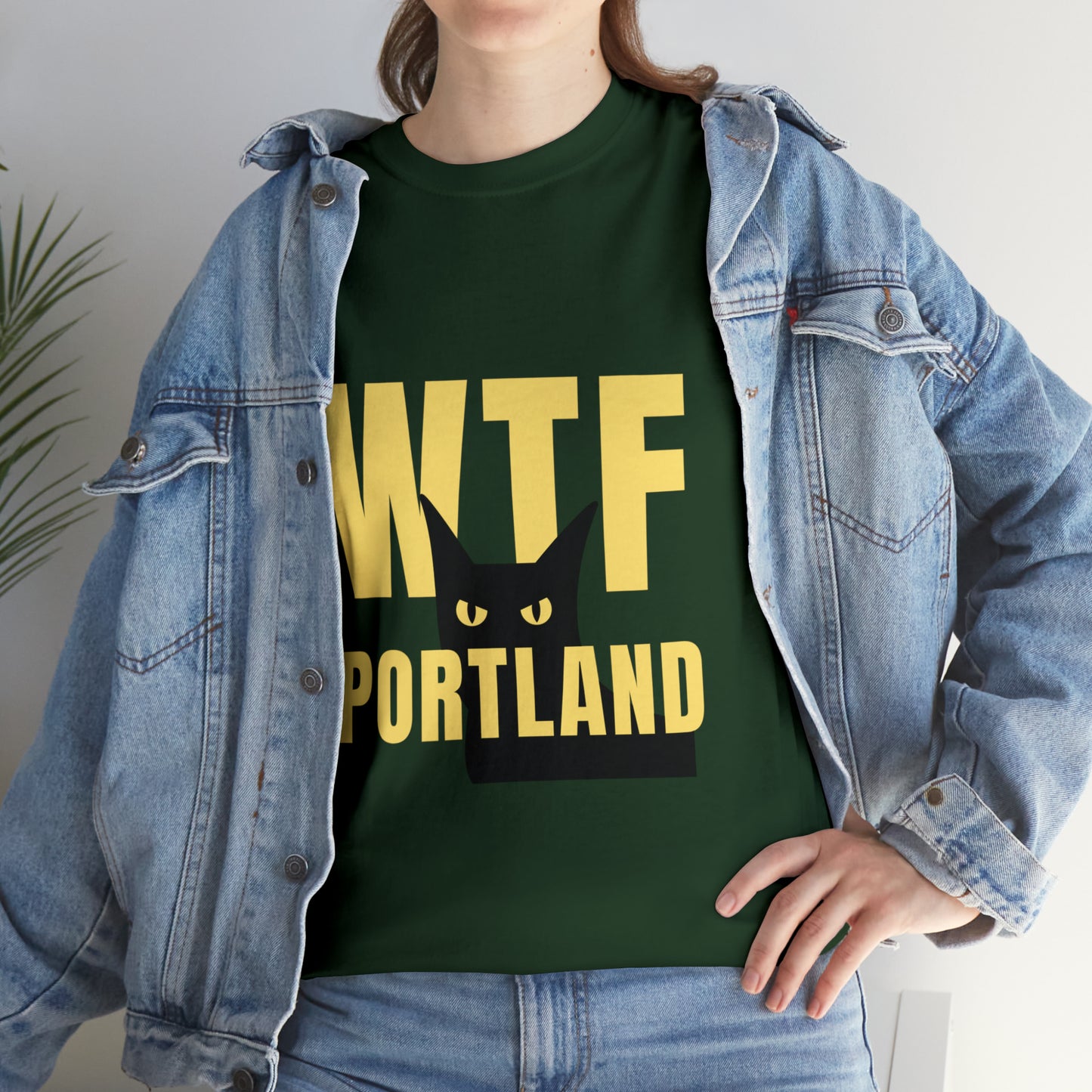 WTF PORTLAND - BLACK CAT