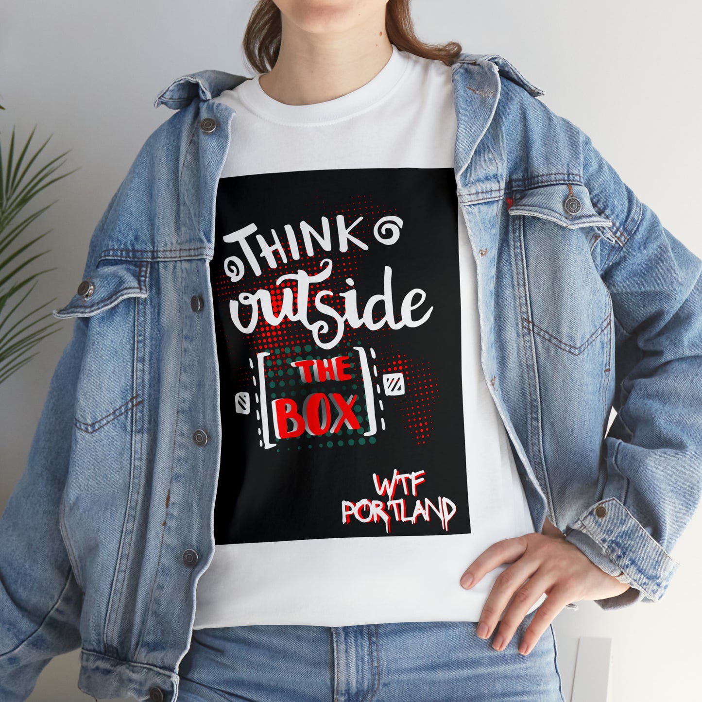 WTF PORTLAND - "Think Outside The Box" T-Shirt