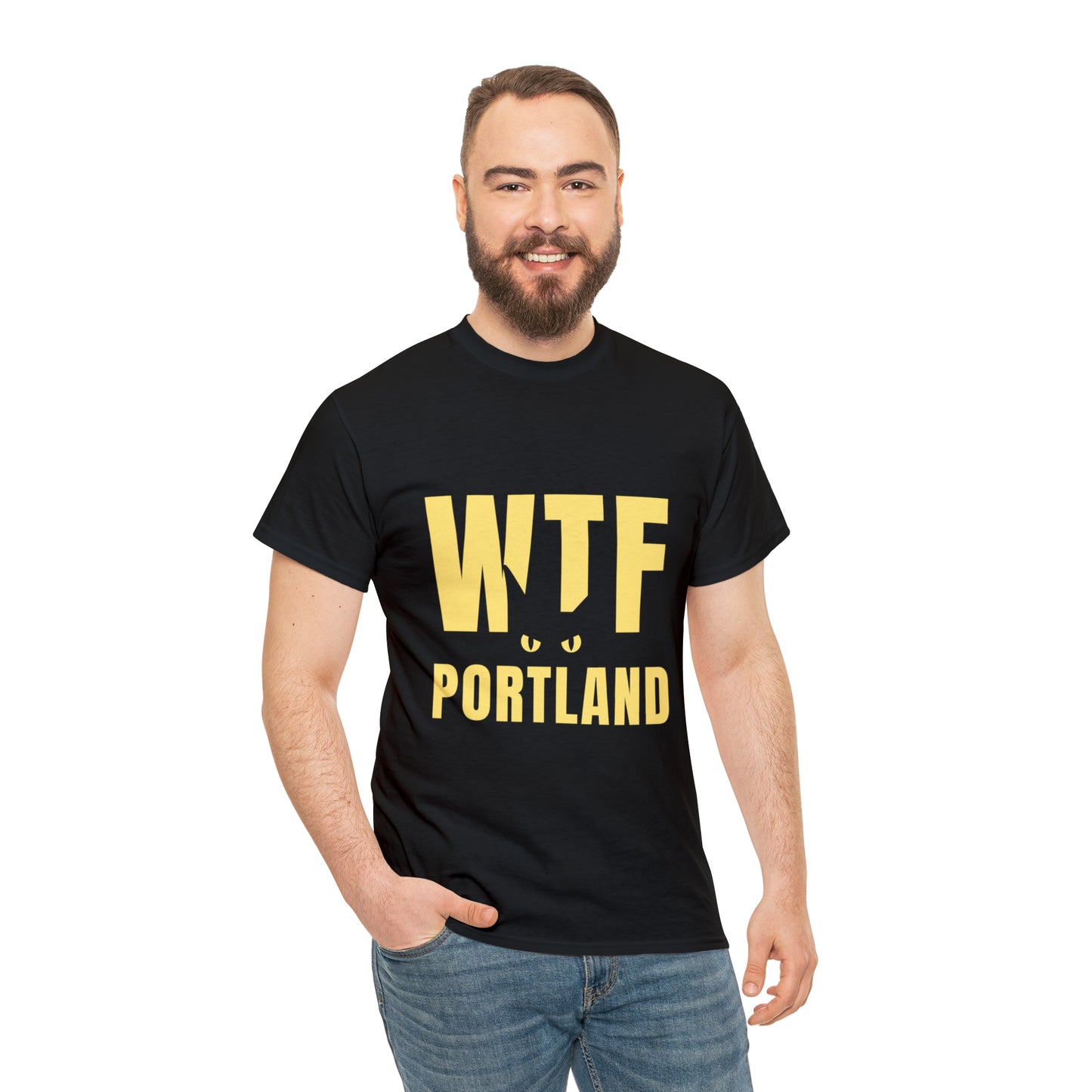 WTF PORTLAND - BLACK CAT