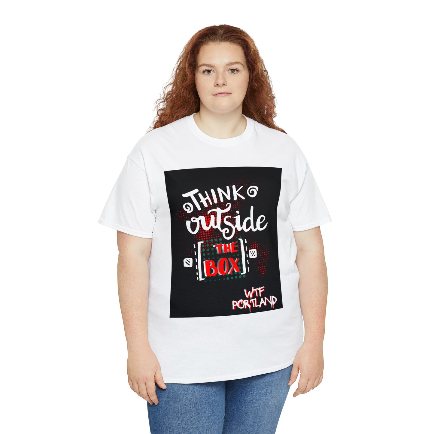 WTF PORTLAND - "Think Outside The Box" T-Shirt