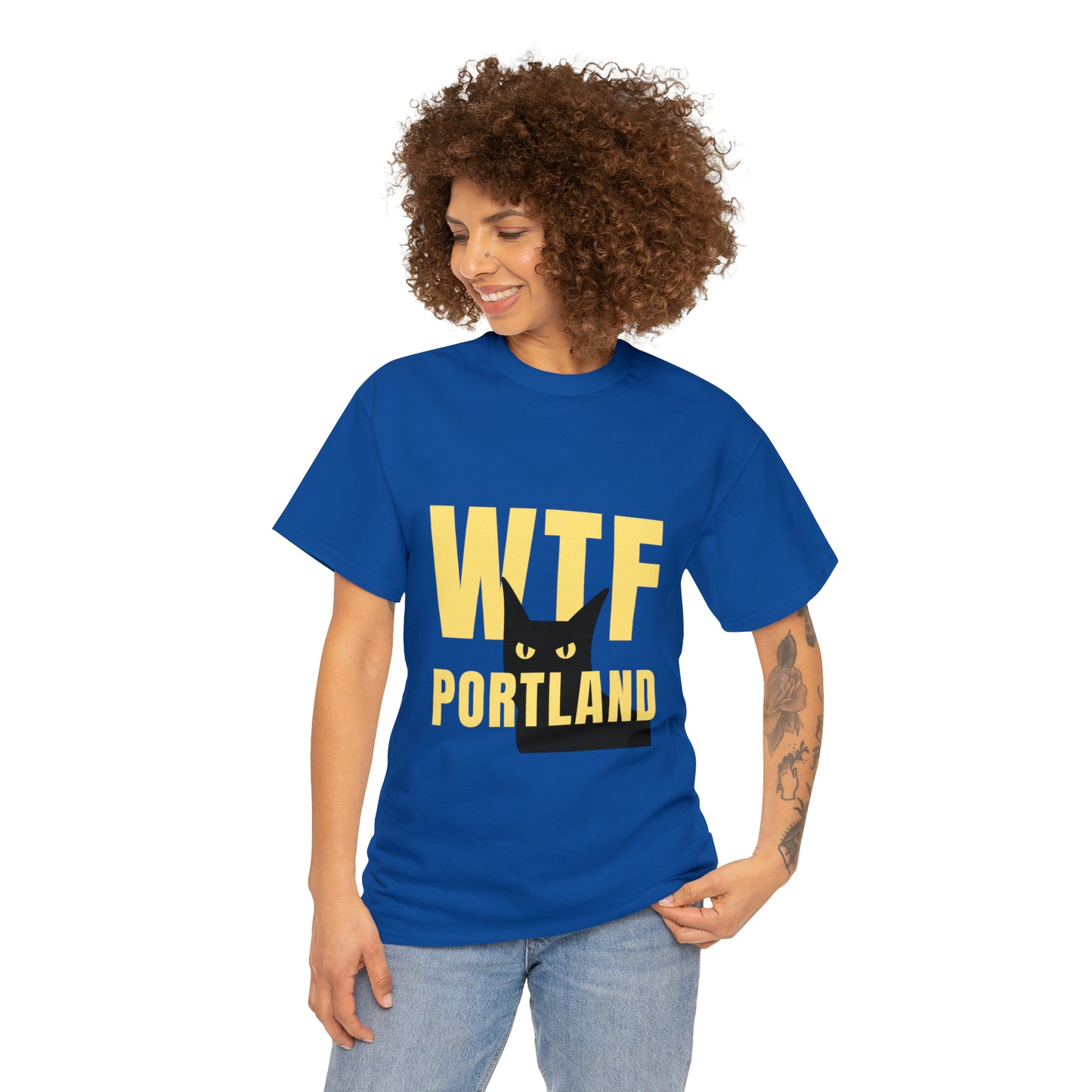 WTF PORTLAND - BLACK CAT