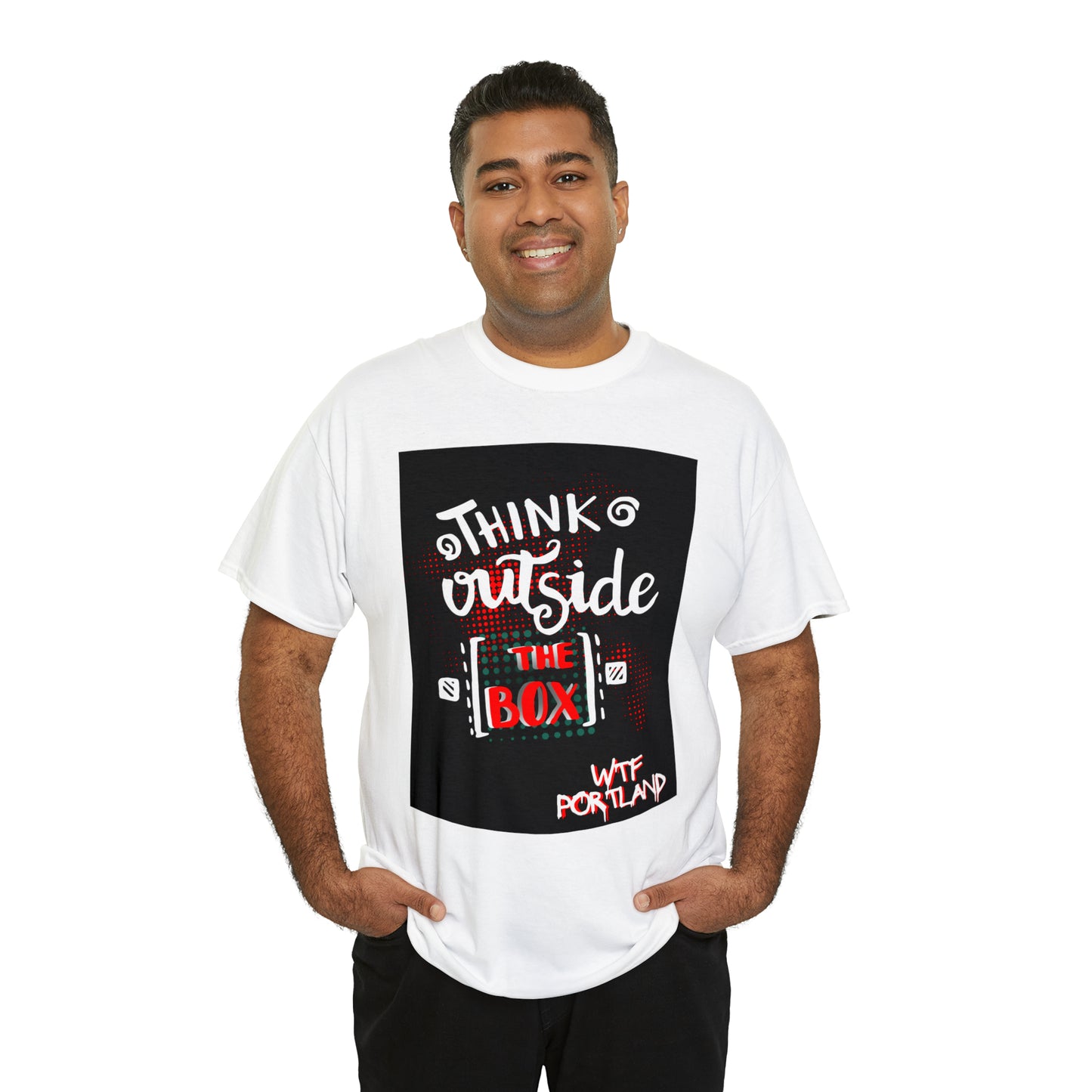 WTF PORTLAND - "Think Outside The Box" T-Shirt