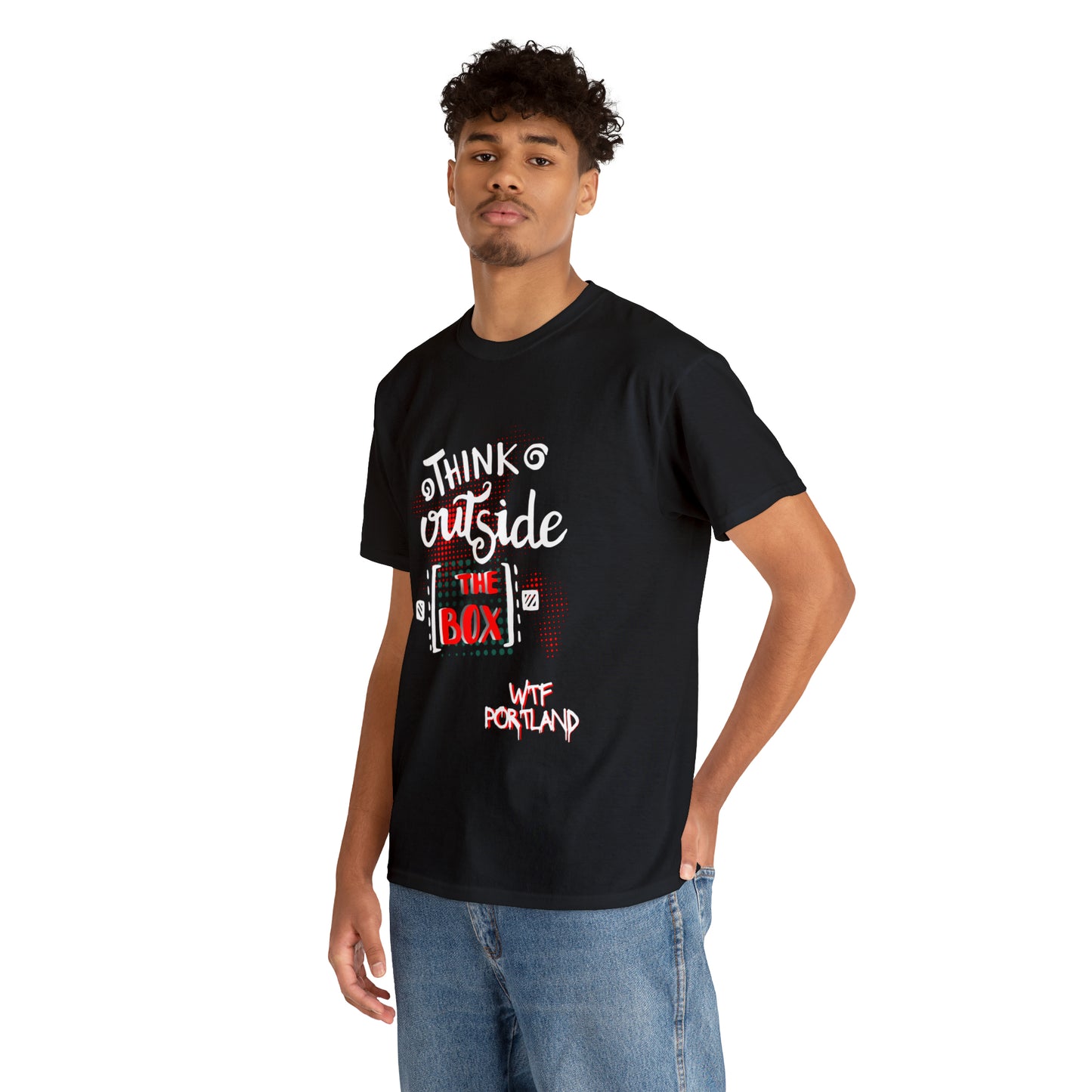 WTF PORTLAND - "Think Outside The Box" T-Shirt