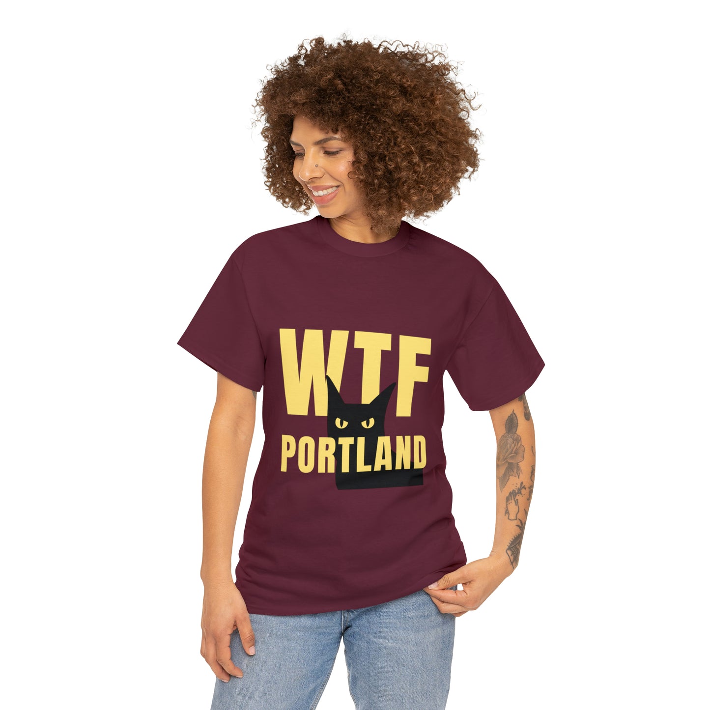 WTF PORTLAND - BLACK CAT