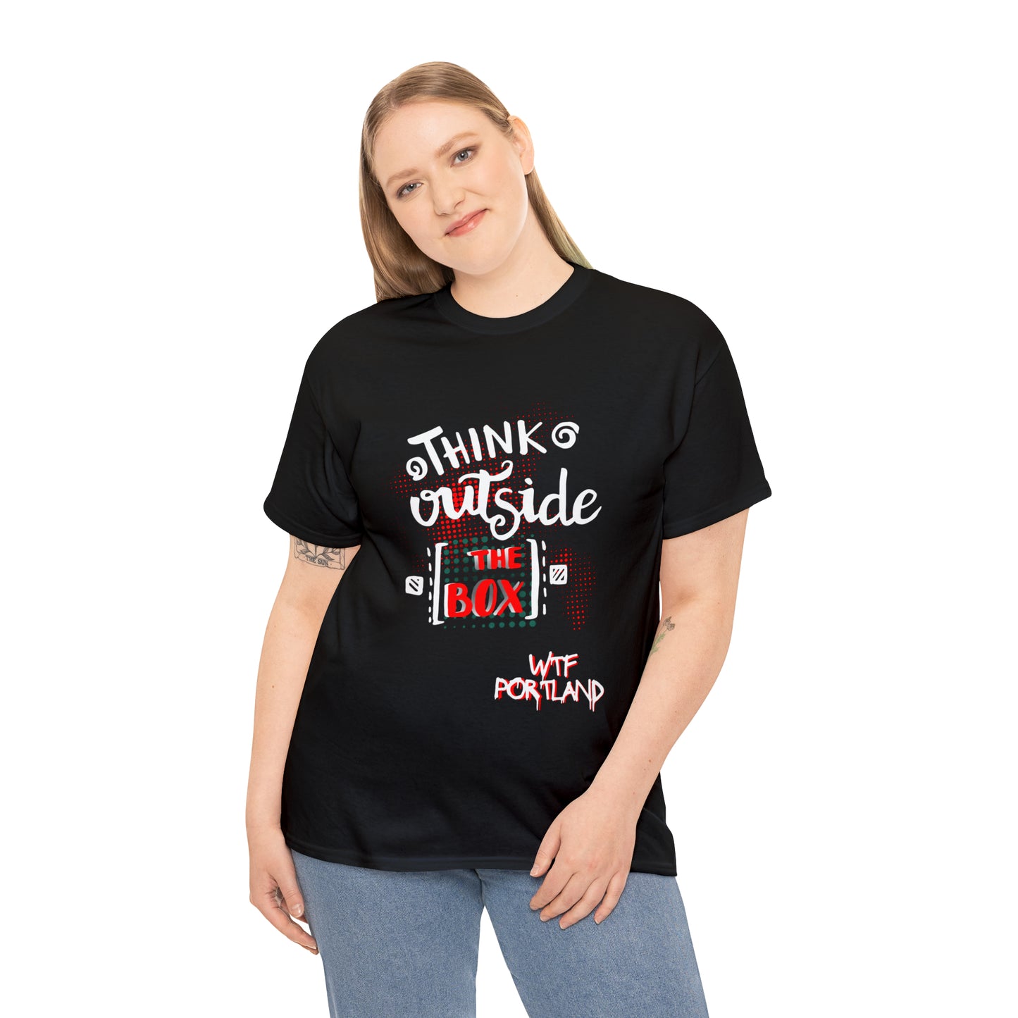 WTF PORTLAND - "Think Outside The Box" T-Shirt